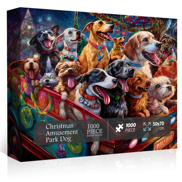 Chambre d'attractions du parc d'attractions puzzles 1000 pièces